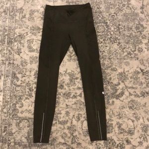 Lululemon fast and free leggings, size 4